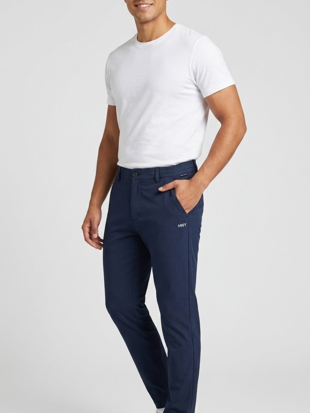 Marc New York Men’s Commuter Pant Blue Sz 34x34 Adjusted Mid Rise Casual/ Golf